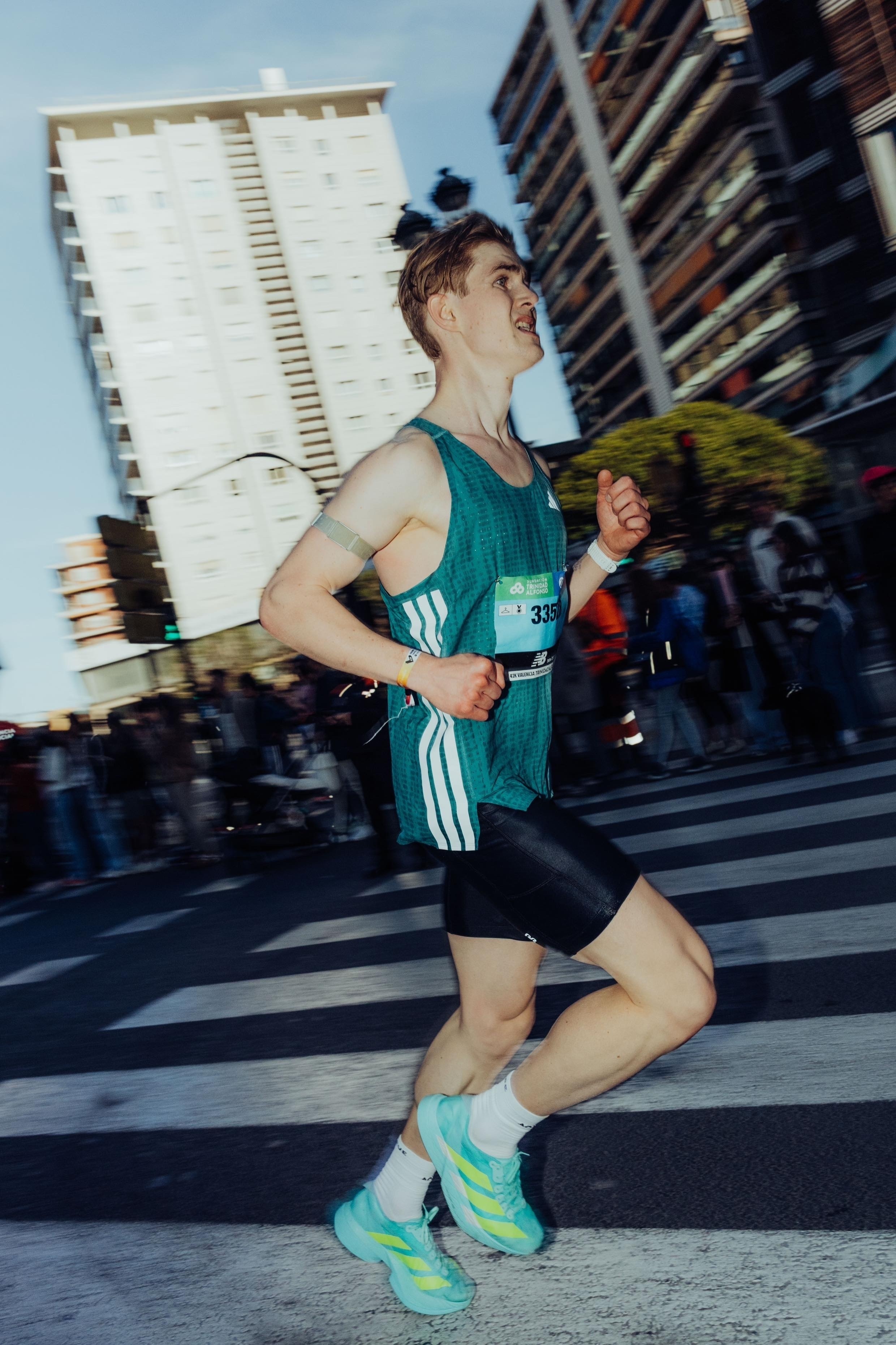 Johannes Barisch beim Marathon
